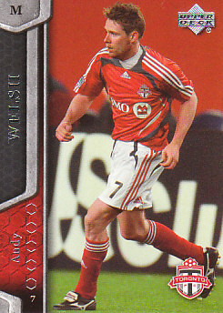 Andy Welsh Toronto FC UD MLS 2007 #98